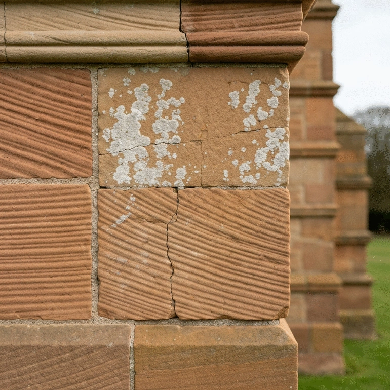 Common Deterioration Issues in Historic Sandstone and How to Spot Them Early