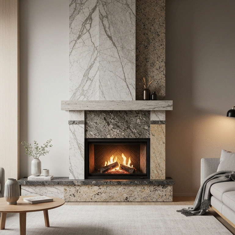 2026 Natural Stone Fireplace Design Trends in Australia: Textures, Tones and Inspiration